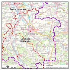 Katasterbereich Hildesheim