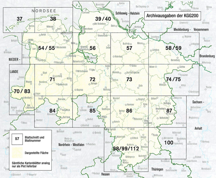 Blattübersicht KGG200