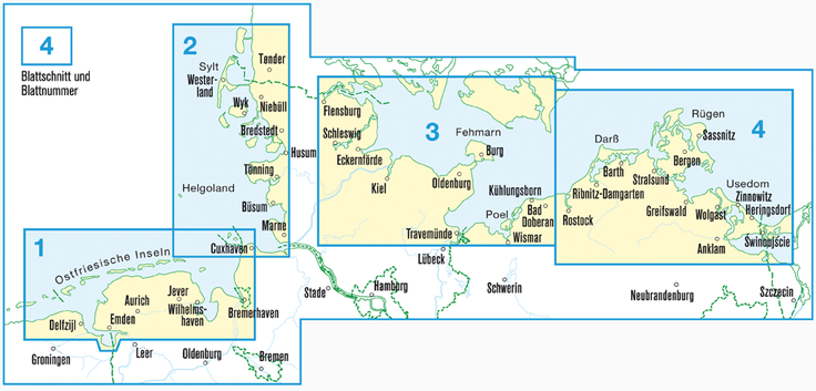 Geographische Namen in den deutschen Küstengewässern 1 : 200 000 (KGGN)