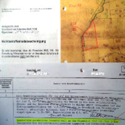 Nichtbetroffenheitsbescheinigung