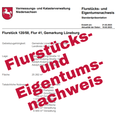 Liegenschaftsbeschreibung beantragen