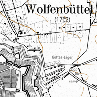 Karte des Landes Braunschweig im 18. Jahrhundert (BL)