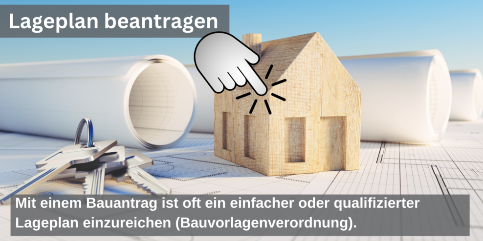 Lageplan beantragen