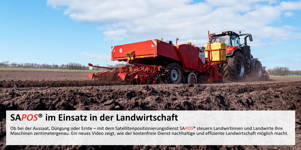 SAPOS in der Landwirtschaft