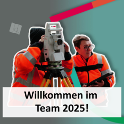 Willkommen im Team 2025