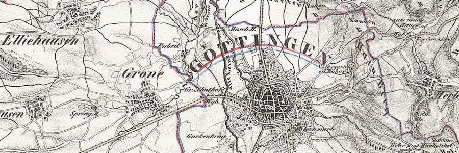 Topographischer Atlas von August Papen - Kartenbeispiele und Formate (PA)