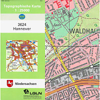 Topographische Karte 1 : 25 000 (TK25)