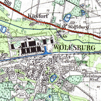 Archivausgaben der Topographischen Karten