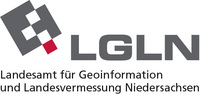 Logo: LGLN – Landesamt für Geoinformation und Landesvermessung Niedersachsen – Zur Startseite